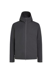 Icebreaker Merino Shell+ Cotton Elevatio Wind Jacket Hoodie Herren (Gr XL |grau)