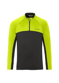 Vaude Virt Qzip L/S Shirt II Longsleeve Herren (Gr M |schwarz/grün)