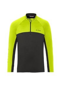 Vaude Virt Qzip L/S Shirt II Longsleeve Herren (Gr M |schwarz/gr&uuml;n)