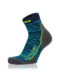 Lowa Short Multifunktionssocken Kinder Wandern (Gr 25/26 |blau)