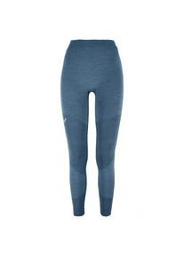 Salewa Zebru Responsive Tight Merinounterwäsche Damen (Gr 36 |blau)