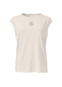 Schöffel T-Shirt Schöffel Circ T-Shirt Style Baguio Damen (Gr 36 |beige/weiß)