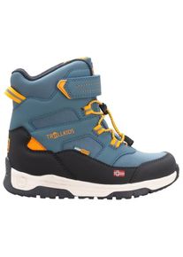 Trollkids Lofoten Winter Boots Pro Winterschuhe Kinder Wandern (Gr 36 |blau |wasserdicht)
