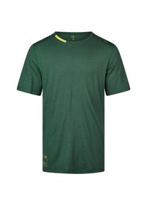 Transhumance Basic T-Shirt Merinounterwäsche Herren (Gr S |grün)
