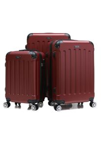 Reisekoffer Koffer 3 tlg Hartschale Trolley Set