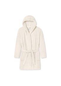 Schiesser Damen Bademantel Teddy Fleece