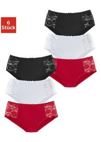 Petite Fleur Hüftslip mehrfarbig Gr. 36/38 für Damen. Mit Spitze. Körpernah. Nachhaltig.