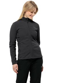Jack Wolfskin Große Größen Fleecejacke Gr. L schwarz für Damen