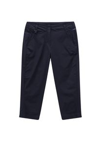 Shorts Jeanne Baret Sumatra Chino Capri Slim Damen (Gr 42 |blau)
