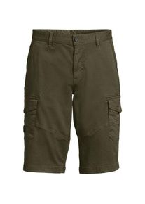 LANDS' END Cargo-Shorts mit G&uuml;rtel, Herren,  Gr&uuml;n, Baumwoll-Mischung, by Lands' End