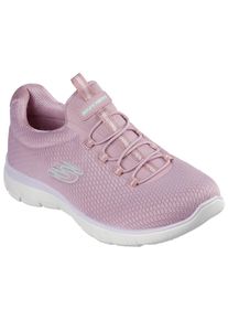 Skechers Damen Slip-On Sneaker "SUMMITS-SUMMER BLUSH", Gr. 37mauve, multi, Textil, casual, Schuhe, Schnürschuh, Slipper, Sneaker mit Memory Foam