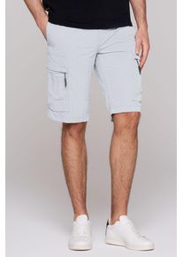 CMPD Herren Cargoshortssmokey mint, casual, Gr. XL, bedruckt, Material: 71% Polyamid, 29% Polyester, Hosen, mit Gesäßtaschen