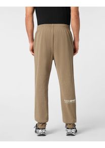 Plein Sport Herren Jogginghose "Cold Dye Loose Fit Jogging Pants Scratch"65, military, Gr. M, Obermaterial: 60% Baumwolle, 38% Polyester, 2%