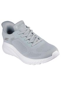 Skechers Damen Slip-On Sneaker "BOBS SQUAD CHAOS-CURRENT MUSE", Gr. 35mintgrün, sage, Textil, casual, Schuhe, Slipper, Freizeitschuh in veganer