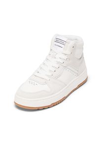 Marc O'Polo MARC O'POLO Damen Sneaker "aus softem Rindleder", Gr. 38creamy weiß, weiß, Obermaterial: 100% Leder (Rind), unifarben, Schuhe