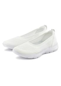 Lascana Sneaker Ballerinas weiß Gr. 36 für Damen