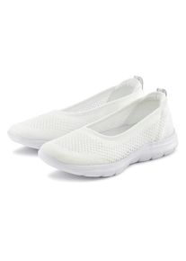 Lascana Sneaker Ballerinas weiß Gr. 36 für Damen