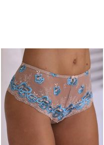 Nuance Panty mehrfarbig Gr. 36/38 für Damen. Mit Schleife, Spitze. Figurbetont
