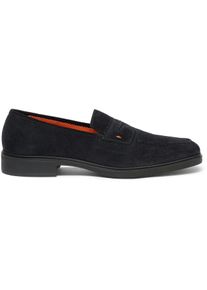 Santoni Loafer - Men's suede Easy loafer - Gr. UK_9_5 - in Wei&szlig; - f&uuml;r Damen