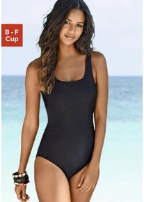 Lascana Badeanzug schwarz Gr. 38 Cup C. Ohne Bügel