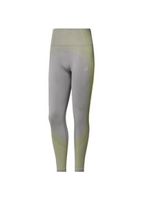 Adidas Seamless Branded Tights Damen - grau - Gr. L - Polyamid/Elastan