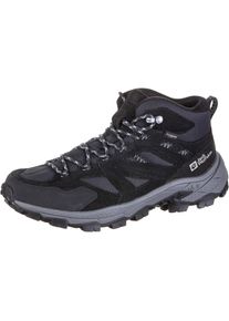 Jack Wolfskin Vojo Tour Texapore Mid Wanderschuhe Herren - schwarz - Gr. 44 1/2 - Synthetik