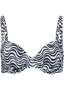 FIREFLY Malisa Ii Bikini Oberteil - schwarz - Gr. 36 / E - Polyamid/Elastan