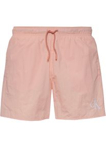 Calvin Klein Monogram Badehose Herren - rosa - Gr. L - Polyamid