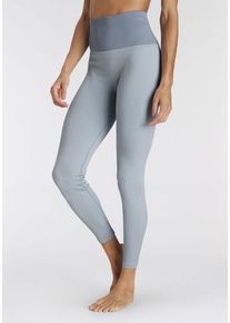 Vivance ACTIVE Leggings blau Gr. XS (32/34) für Damen. Figurbetont
