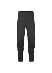 Rab Downpour Mountain Pants Regenhose Herren (Gr XL - Regular |schwarz/grau |wasserdicht)
