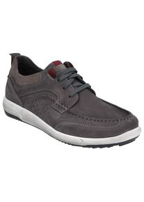 Josef Seibel Herren Sneaker "Enrico 25", Gr. 39granit, kombi, Leder, casual, Schuhe, Schnürschuh, Komfortschuh, Freizeitschuh mit Wechselfußbett