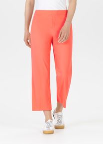 Stehmann Damen Culotte "FENJA"livingcoral,6524, casual, Gr. 36, Stoff, Obermaterial: 65% Viskose, 30% Polyamid, 5% Elasthan, Hosen, mit elastischem