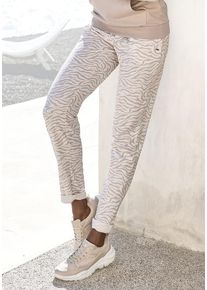 Lascana Loungepants mehrfarbig Gr. 32/34 für Damen. Mit Tunnelzug, Kordelzug. Bequem. Nachhaltig.