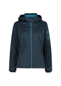 Softshelljacke CMP Light Softshell Jacket Zip Hood Damen (Gr 38 |blau)