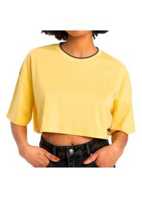 T-Shirt Quiksilver Maxi Crop S/S Tee Damen (Gr XL |beige)
