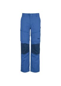 Trollkids Nordfjord Zip-Off Pants Slim Fit Trekkinghose Kinder (Gr 146 |blau)