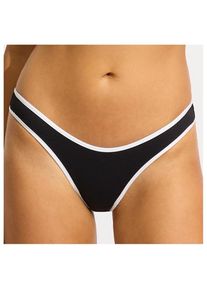 Seafolly Beach Bound Scoop High Cut Rio Bikini-Bottom Damen (Gr 42 |orange)