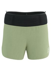 Laufshort Compressport Trail Racing Short Damen (Gr XS |oliv)