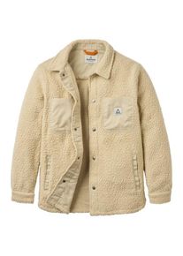 Fleecejacke Passenger Rappel Recycled Sherpa Oversized Shirt Damen (Gr XL |beige)