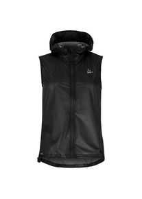 Craft Pro Hydro Lightweight Vest Laufweste Damen (Gr L |schwarz |wasserdicht)