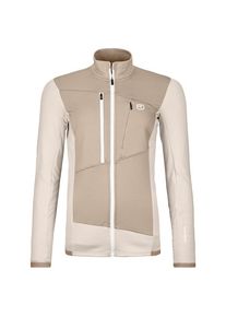 Ortovox Fleece Grid Jacket Fleecejacke Damen (Gr L |beige)