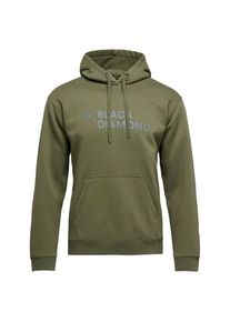 Hoodie Black Diamond Mini Stacked PO Hoody Herren (Gr S |oliv)