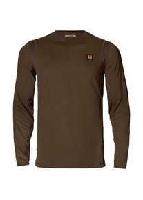 H&auml;rkila H&auml;rkila Forest Hunter L/S T-Shirt Funktionsshirt Herren (Gr L |braun)