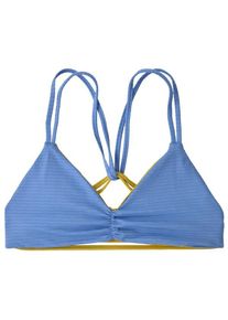 Bikini Top Patagonia Reversible Seaglass Bay Top Damen (Gr XS |blau)