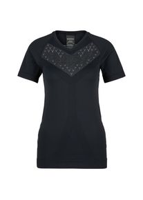 X-Bionic Twyce Run Shirt S/S Laufshirt Damen Trailrunning (Gr L |schwarz)