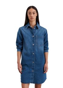 Marc O'Polo MARC O'POLO Damen Jeanskleid "aus Cashmere Touch Denim"cashmere soft blau wash, Gr. S, unifarben, Obermaterial: 92% Baumwolle, 6% Elastomultiester,