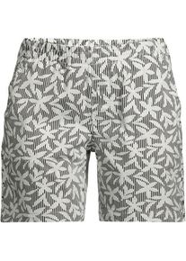 LANDS' END Chino-Shorts mit Dehnbund, 18 cm, Damen,  Wei&szlig;, Baumwoll-Mischung, by Lands' End