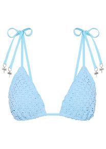 Bikini Top Seafolly Daydreamer Slide Tri Damen (Gr 10 |blau)