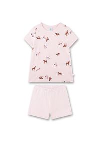 Sanetta Pyjama Short AOP 233565 Schlafanzug Kinder (Gr 140 |weiß)