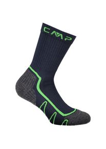 Wandersocken CMP Trekking Sock Poly Mid Kinder (Gr 31/33 |blau)